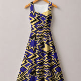 Korsážové šaty "Royal Blue Sheba"