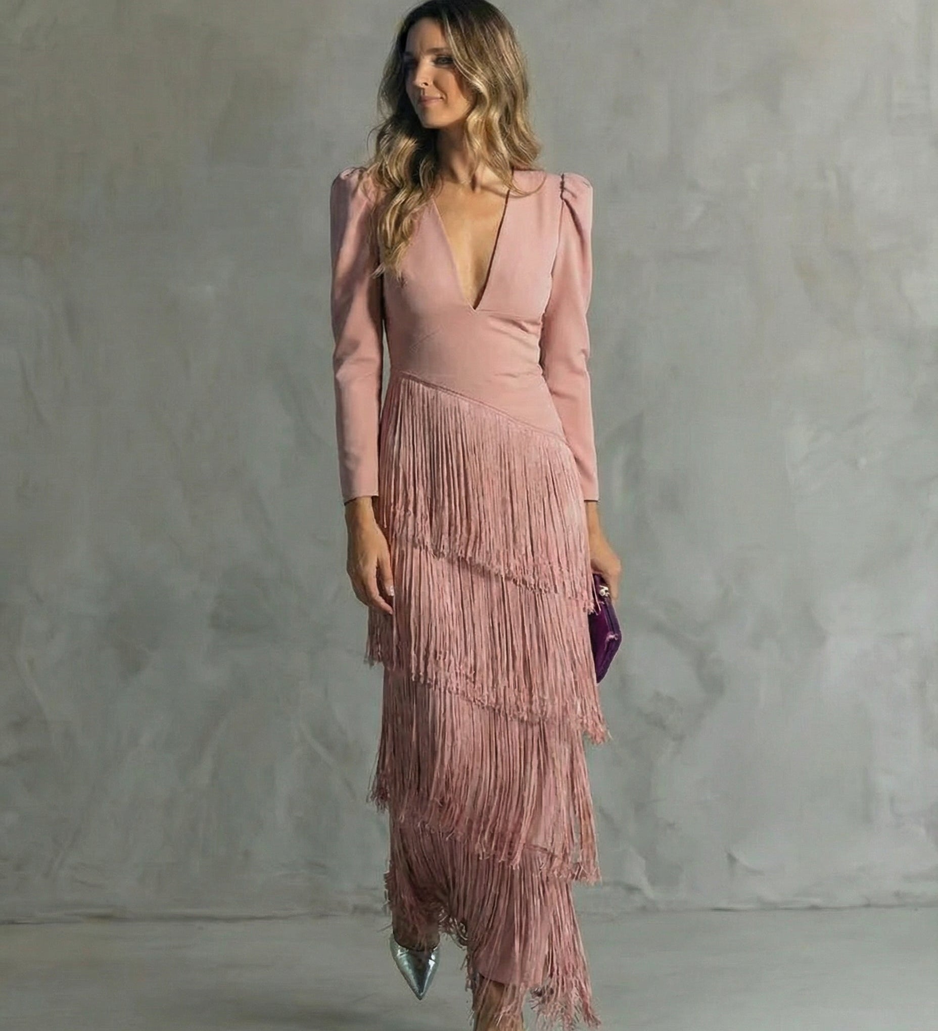 Chiara | Elegantné šaty s strapcami