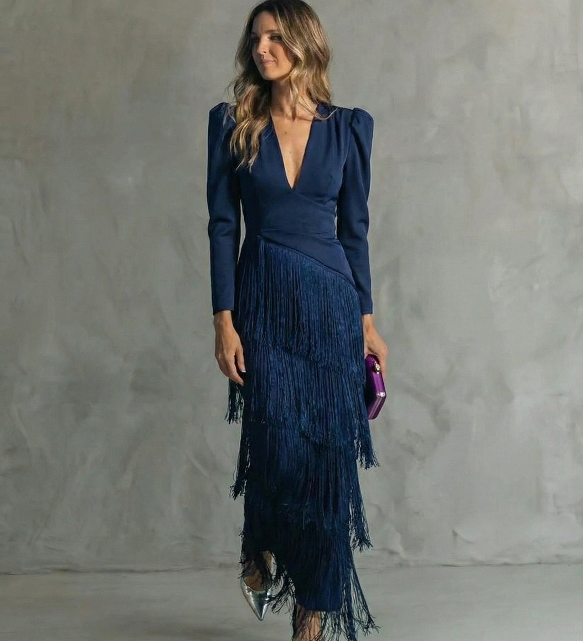 Chiara | Elegantné šaty s strapcami