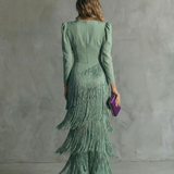 Chiara | Elegantné šaty s strapcami