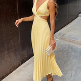 Camilla | Maxi plisovaná šaty