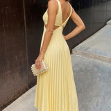 Camilla | Maxi plisovaná šaty