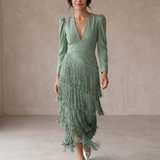 Chiara | Elegantné šaty s strapcami
