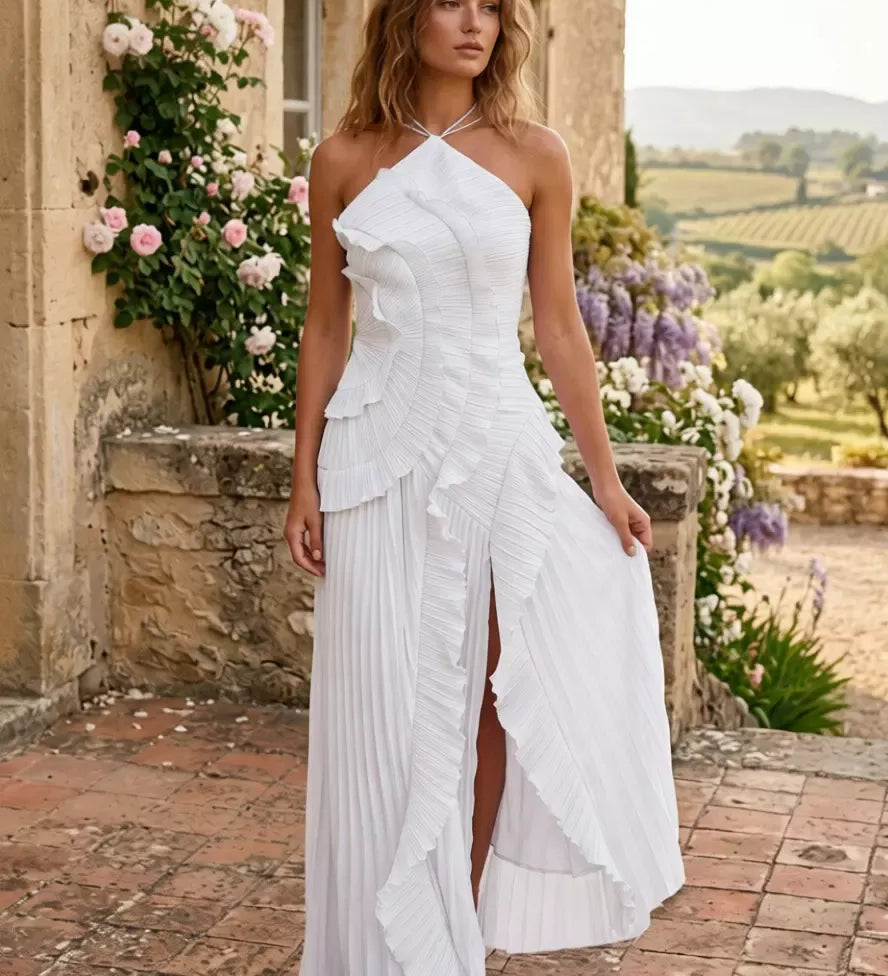 Eleonora | Elegantné šaty s volánmi