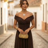 Leo | Dlhé šaty s elegantným výstrihom do V