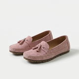 Nadine - Klasické loafers s detailom z frufru