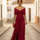 Leo | Dlhé šaty s elegantným výstrihom do V