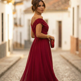 Leo | Dlhé šaty s elegantným výstrihom do V
