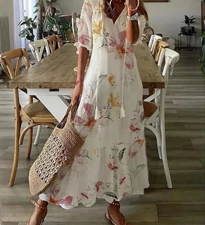 Jessica - Boho midi šaty