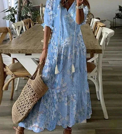 Jessica - Boho midi šaty