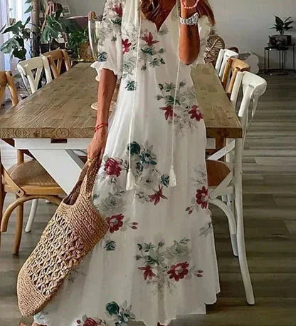 Jessica - Boho midi šaty