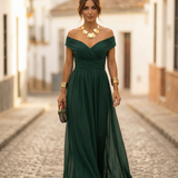 Leo | Dlhé šaty s elegantným výstrihom do V